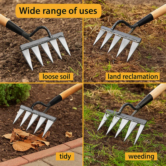 Premium 5 Teeth Weeding Tool
